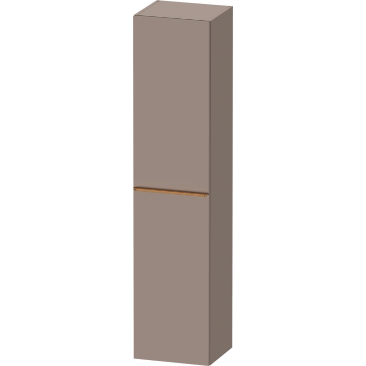 Duravit D-Neo højskab, 40x176 cm, venstre, mat brun/bronze