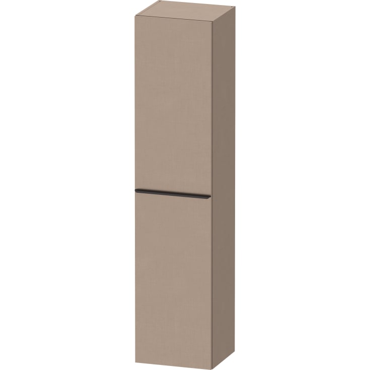 Duravit D-Neo högskåp, 40x176 cm, vänster, brun/svart