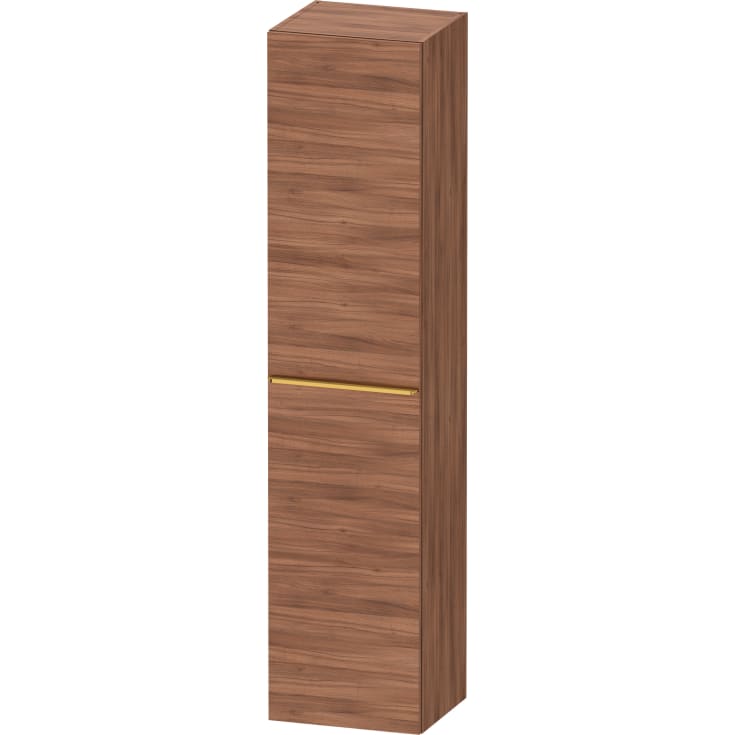 Duravit D-Neo högskåp, 40x176 cm, vänster, valnöt/guld