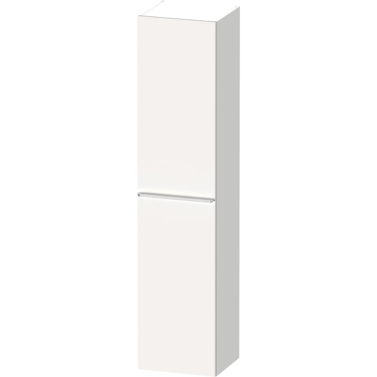 Duravit D-Neo højskab, 40x176 cm, højre, mat hvid/krom