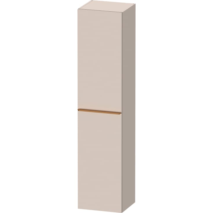 Duravit D-Neo høyskap, 40x176 cm, høyre, matt beige/bronse