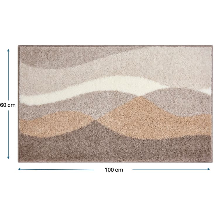 Leijma Grund badmatta, 60x100 cm, beige