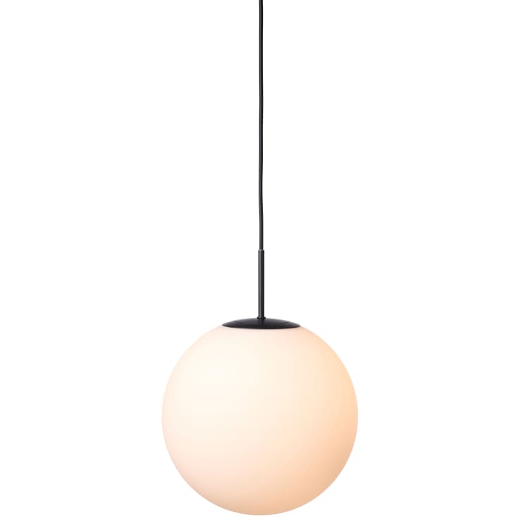 Nielsen Light Nora cafependel, opal/sort, Ø30 cm