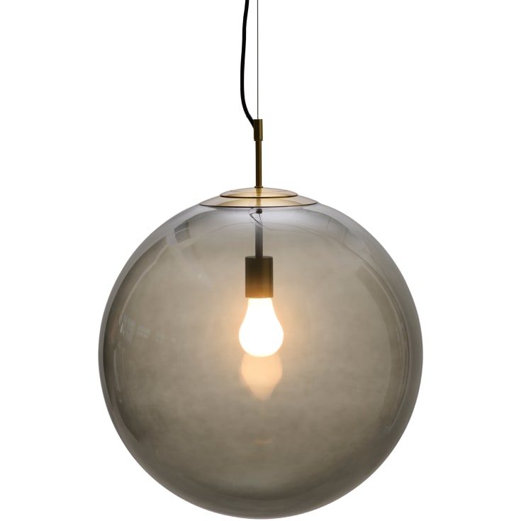 Nielsen Light pendel Cafe Nora ø50 cm mørktonet/messing
