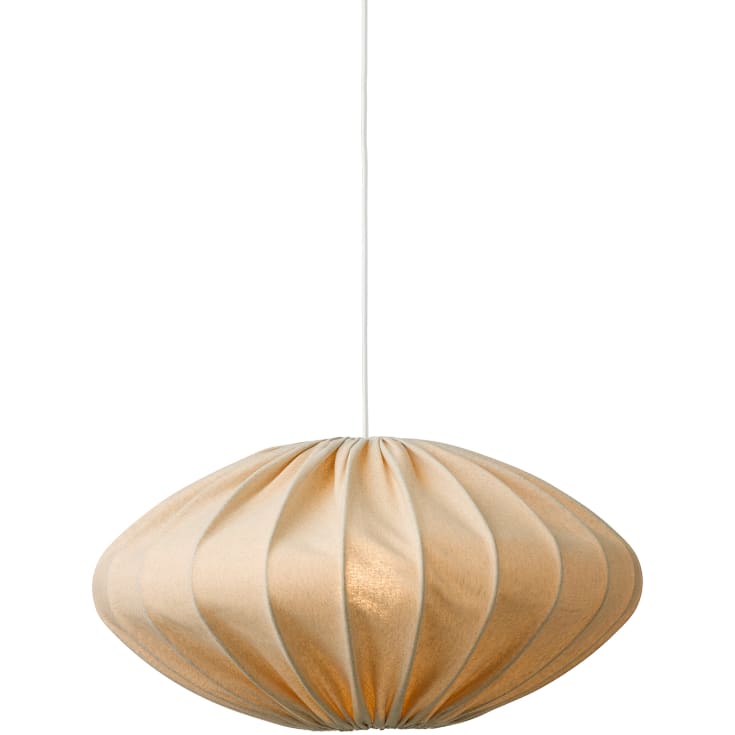 Nielsen Light Jasmin Ellipse pendel, hvid ledning, sand
