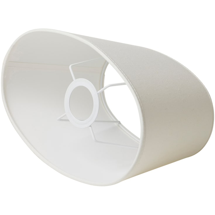 Nielsen Light Jasmin lampeskjerm, hvit, H16 cm