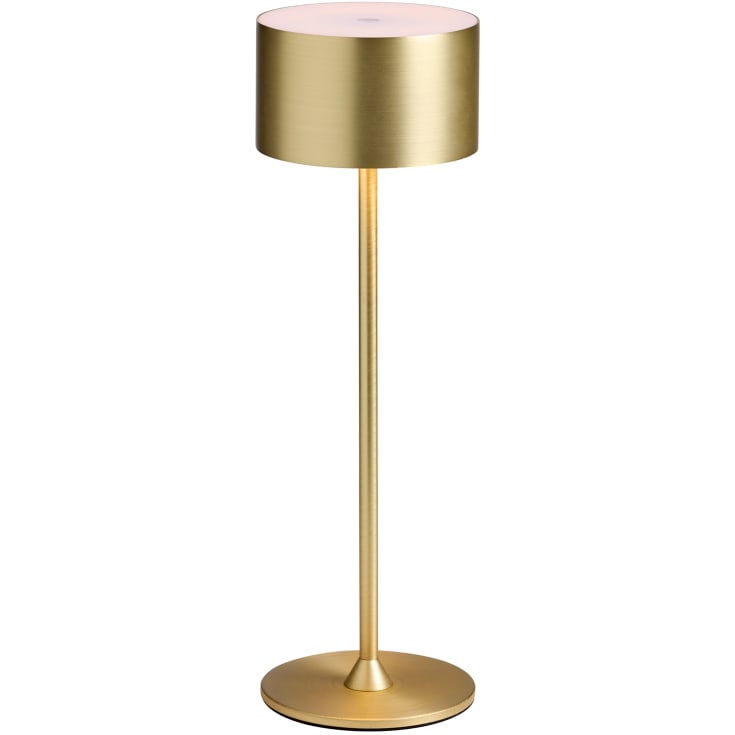 Nielsen Light Bistro uppladdningsbar bordslampa, borstad mässing
