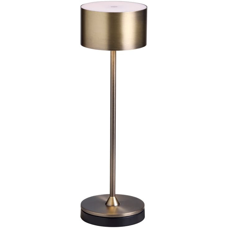 Nielsen Light Bistro genopladelig bordlampe, antik messing