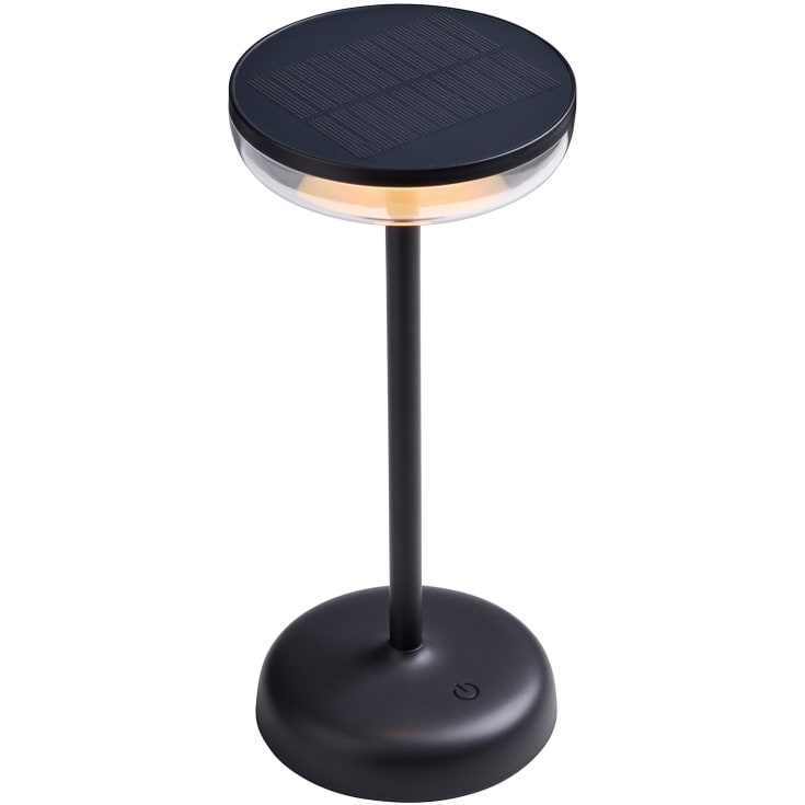 Nielsen Light Breeze solcell bordslampa, svart