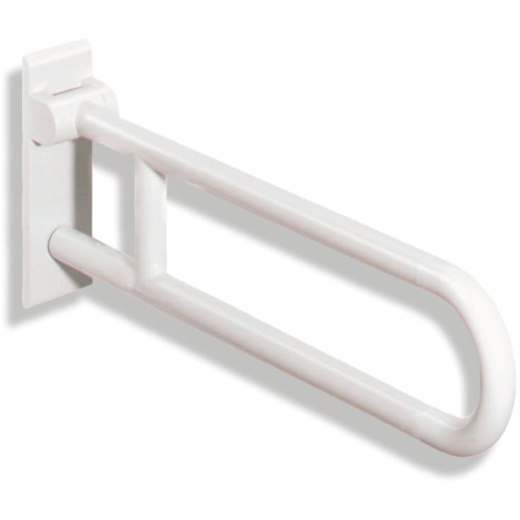 Hewi Serie 801 armstøtte, 85 cm, råhvid
