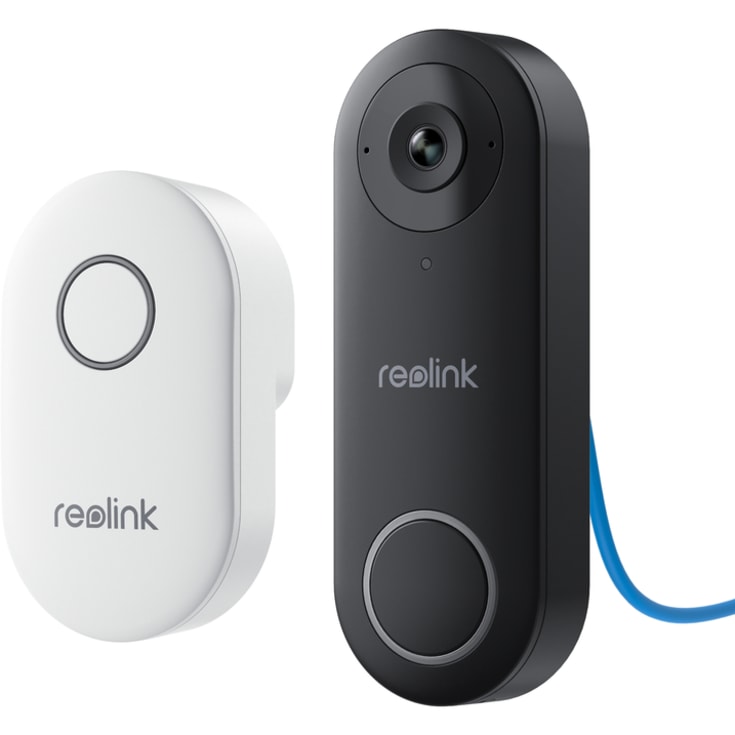 Reolink (D340P) Videodörrklocka PoE Smart 2K+ Svart