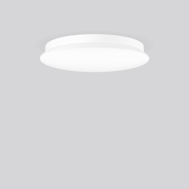 Loftarmatur Mondana Disc 14/28w 2000-3950lm 830/840 hvid, on-off