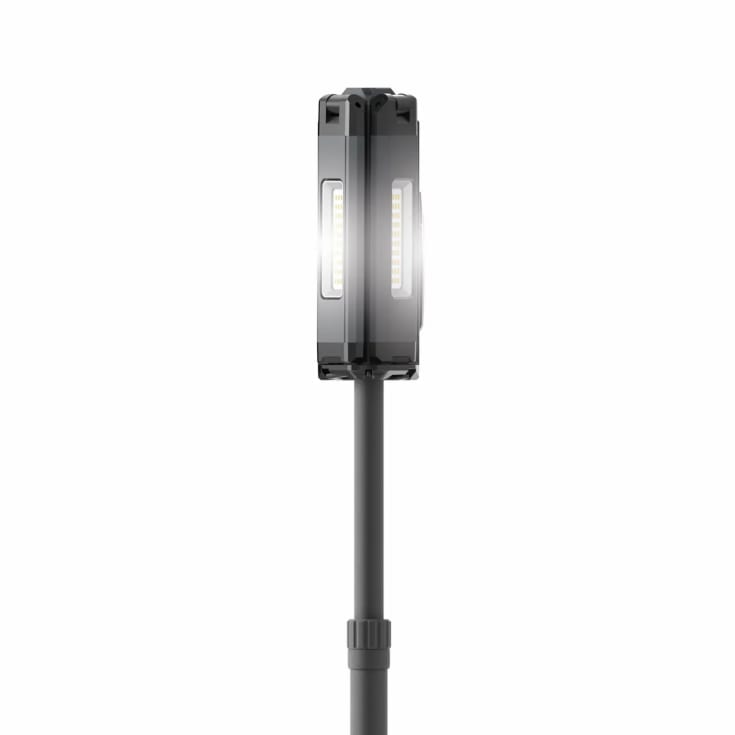 Scangrip arbetslampa TOWER COMPACT CONNECT, tre ben och 2 lampor