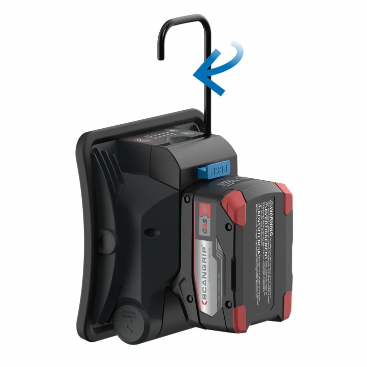 Scangrip LED arbetslampa NOVA 2 CONNECT, 2000 lumen