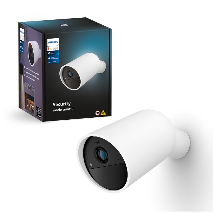 Philips Hue Secure overvågningskamera, hvid