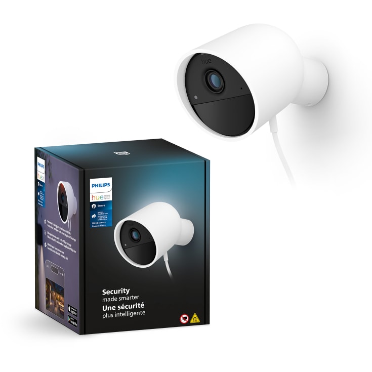 Philips Hue Secure kablet overvågningskamera, hvid