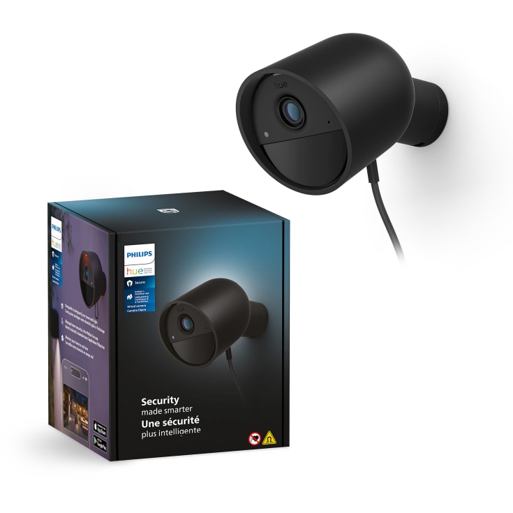 Philips Hue Secure kabel overvåkningskamera, sort