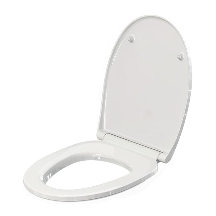 Roca Adele toiletbræt, soft close, aftagelig, hvid