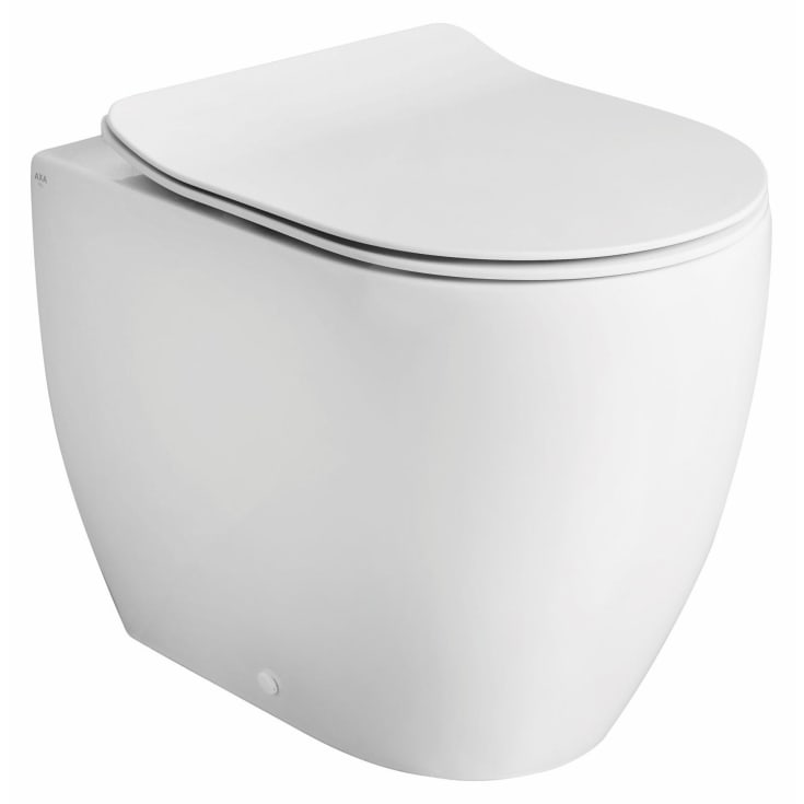 Lavabo Glomp toilet, back-to-wall, uden skyllekant, hvid