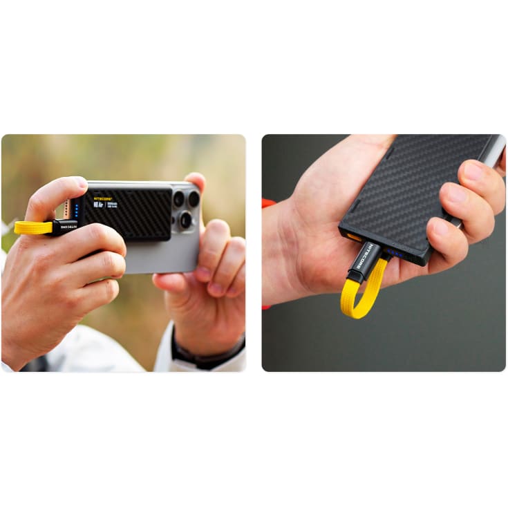 Nitecore NLink10, Magnetisk Fast Charging Ladekabel USB-C/C