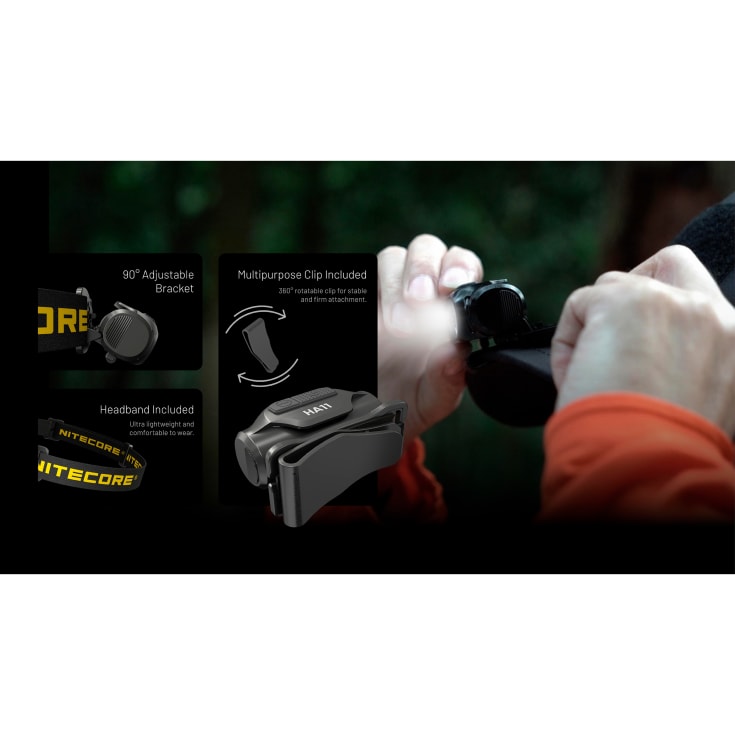 Nitecore HA11 UHE Pandelampe 240 lumen