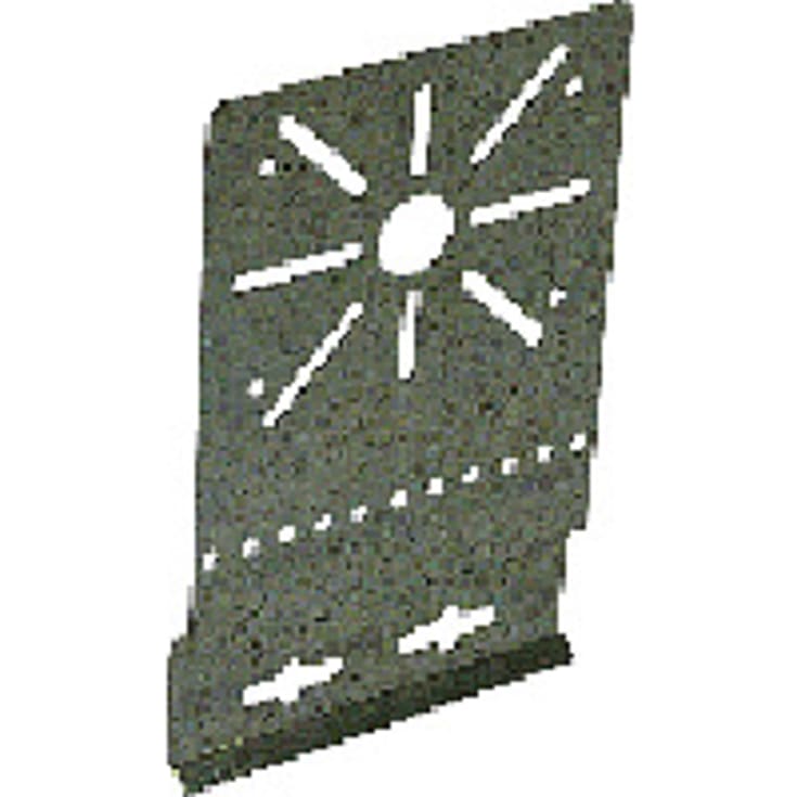 Montageplade GLO-4 galvaniseret