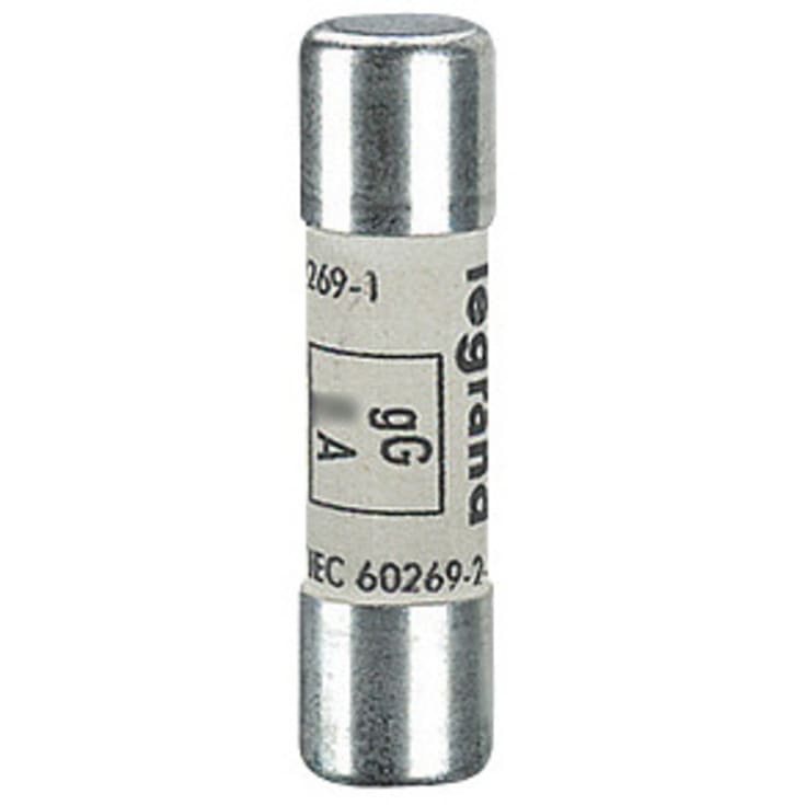 10 stk PATRONSIKR.20A/10X38GL