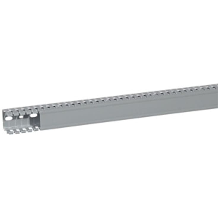 2 meter LEDNINGSKANAL40X40 GRÅ
