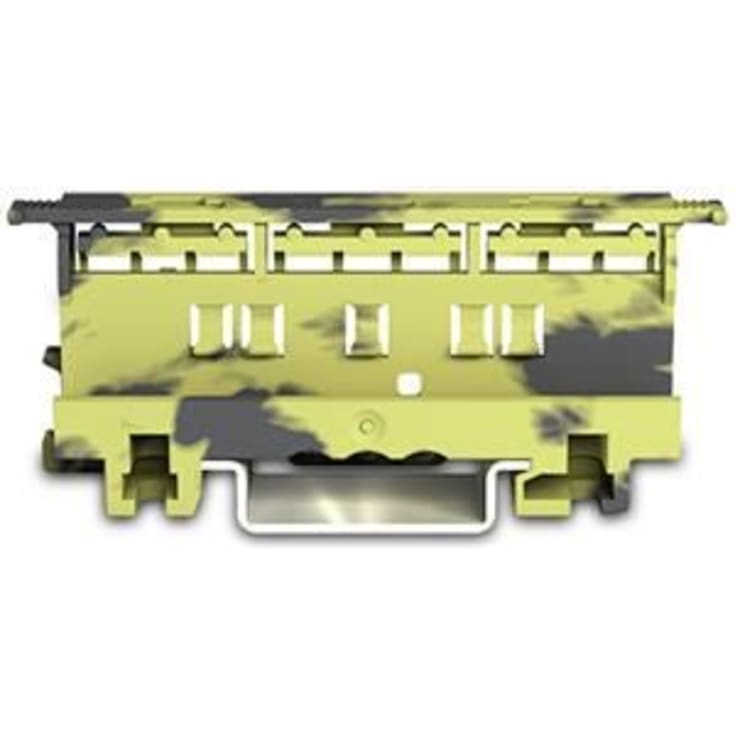10 stk Holder til samlemuffe i serie 221, 0,5-6 mm², sort/gul