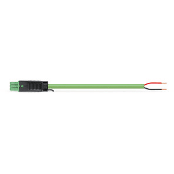 Winsta Tilslutningskabel 3M, hun-fri KNX 2-polet, hffr, grøn