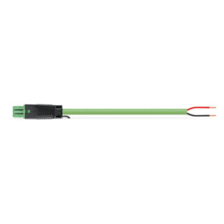 Winsta Tilslutningskabel 5M, hun-fri KNX 2-polet, grøn