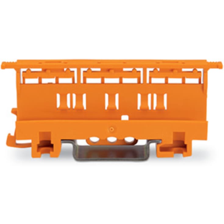 Holder til samlemuffe i serie 221, 0,5-6 mm², orange