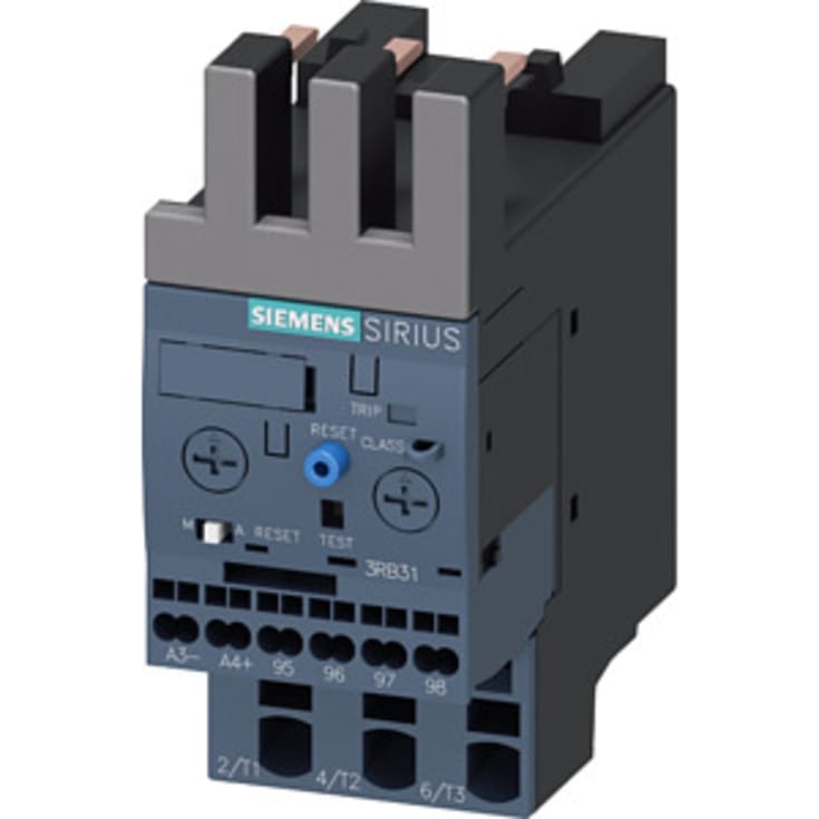Elektronisk termorelæ 6-25A, 3RB3123-4QE0