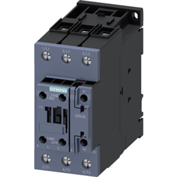 Kontaktor 50A 22KW 3P+1NO+1NC 230V AC skrue 3RT2036-1AP00