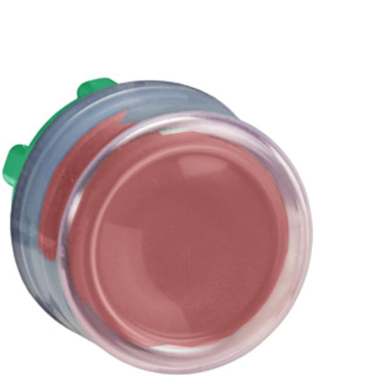 Schneider Harmony ZB5AP4 trykknaphoved med hætte, rød