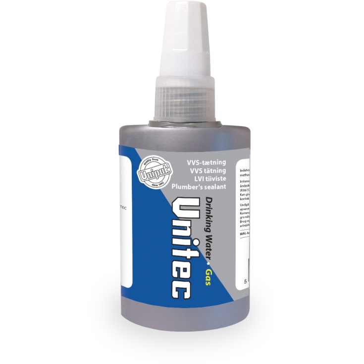 Unitec Water gevindlim, "harmonika"-tube, 75 ml