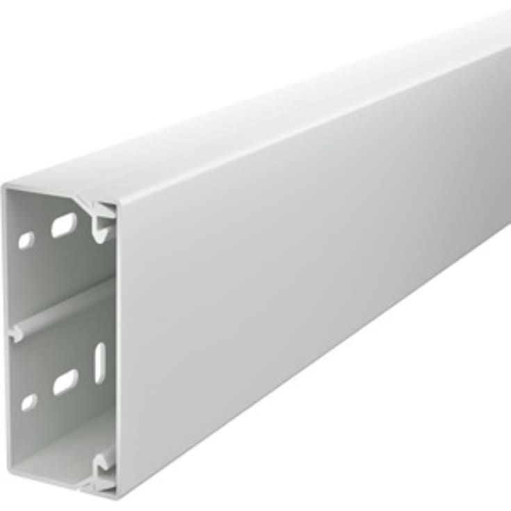2 meter Kabelkanal WDK40090LGR 40x90 lysegrå RAL 7035