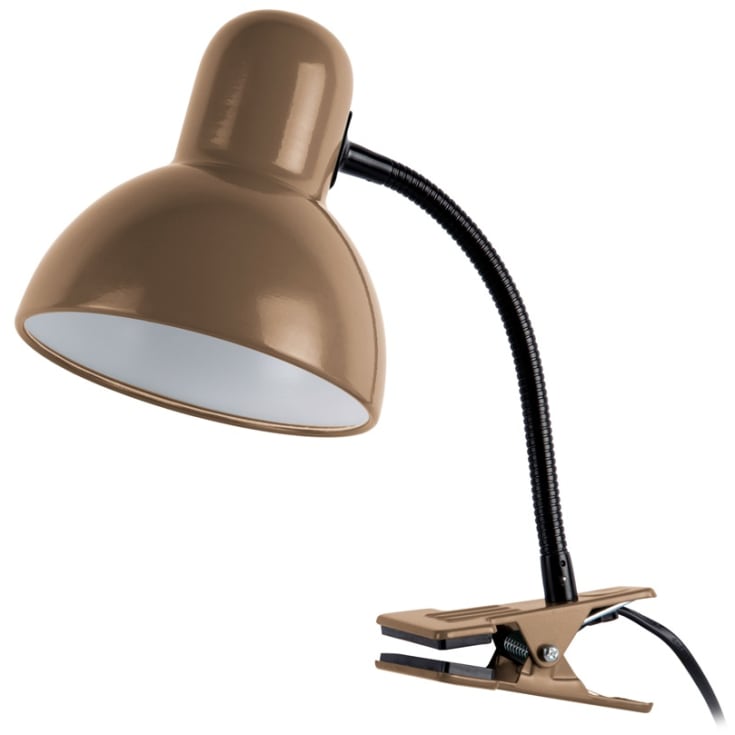 Leitmotiv New Retro klämlampa, brun