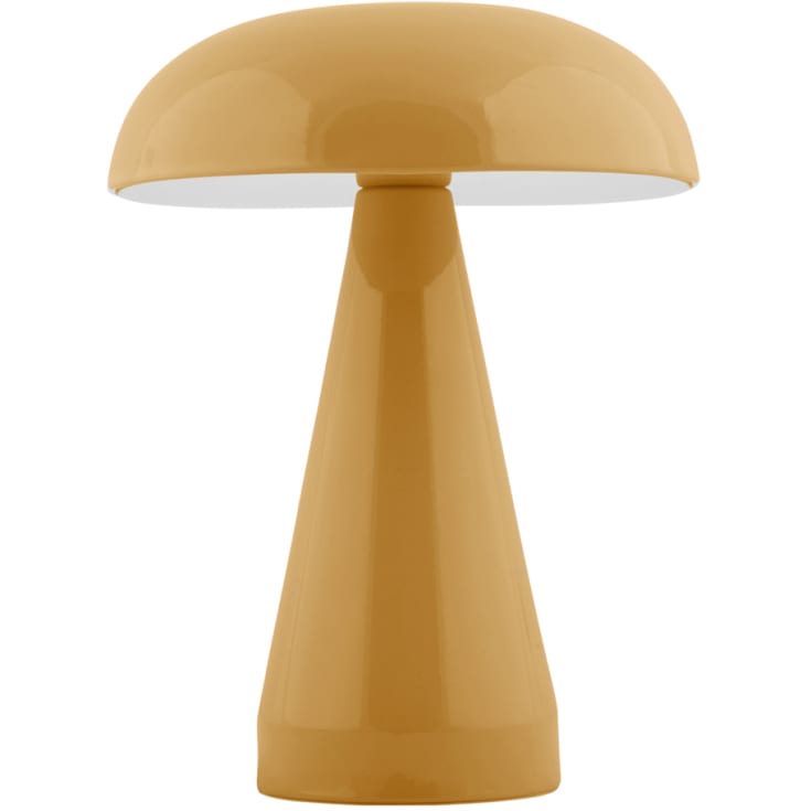 Leitmotiv Rachel genopladelig bordlampe, gul