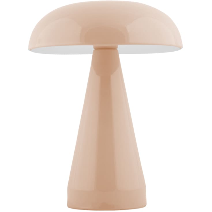 Leitmotiv Rachel genopladelig bordlampe, sandfarvet