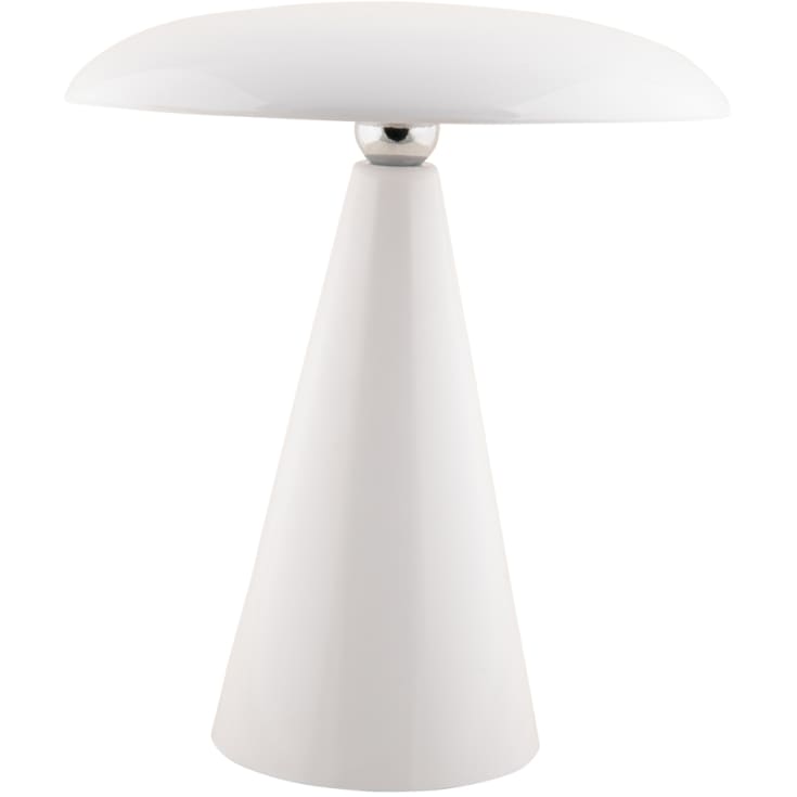 Leitmotiv Phoebe uppladdningsbar bordslampa, vit