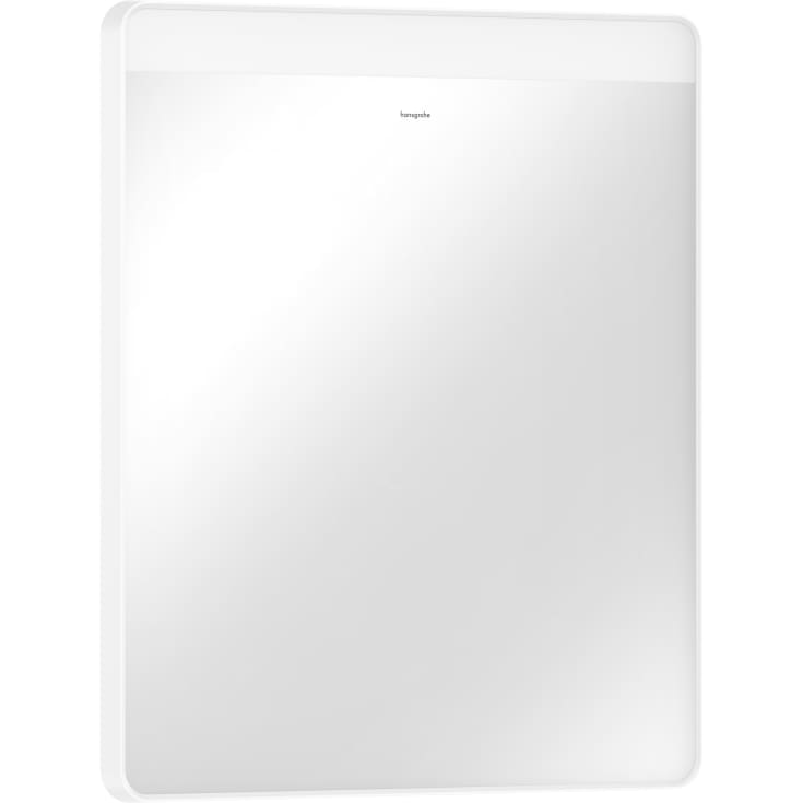 Hansgrohe Xarita Lite Q spegel med belysning, 60x70 cm, vit