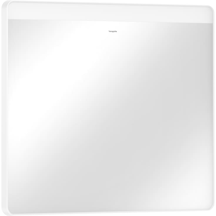 Hansgrohe Xarita Lite Q spegel med belysning, 80x70 cm, vit