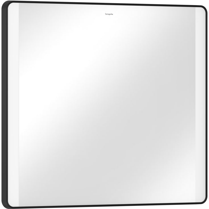 Hansgrohe Xarita Lite Q spegel med belysning, 80x70 cm, svart