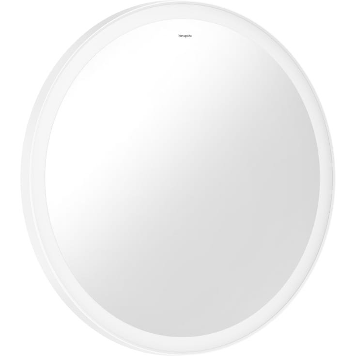 Hansgrohe Xarita Lite S spejl med lys, sensor, Ø70 cm, hvid