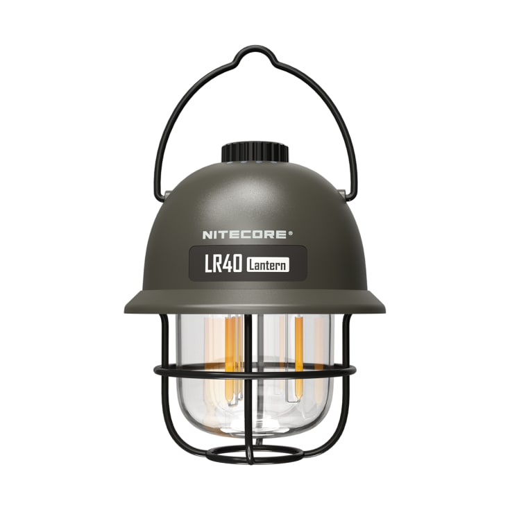 Nitecore lanterne, genopladelig, grøn
