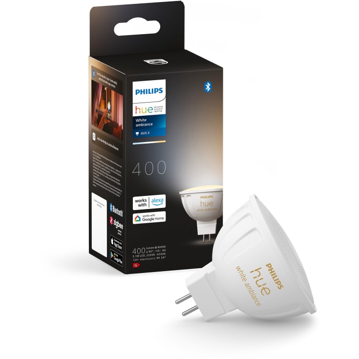 Philips Hue WhiteAmbiance spotpære 5,1W 12V MR16