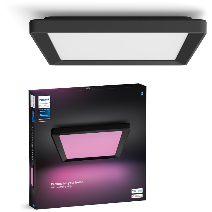 Philips Hue WCA Tento firkantet loftpanel lille sort