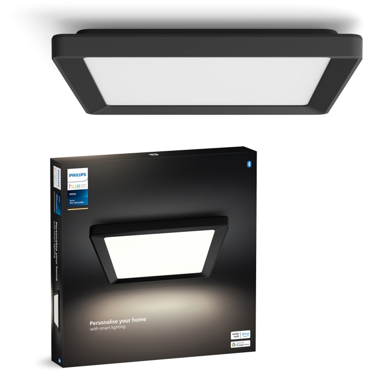 Philips Hue White Tento firkantet loftpanel lille sort
