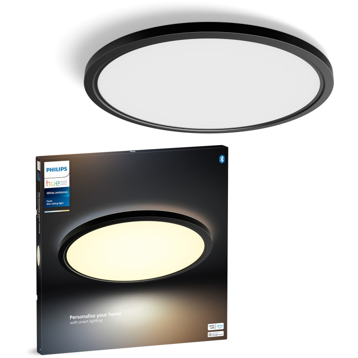 Philips Hue WA Tento rundt loftpanel XL sort